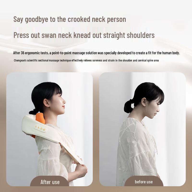 Wolor Shoulder Neck Massager with Heat CN plug (adapter included)