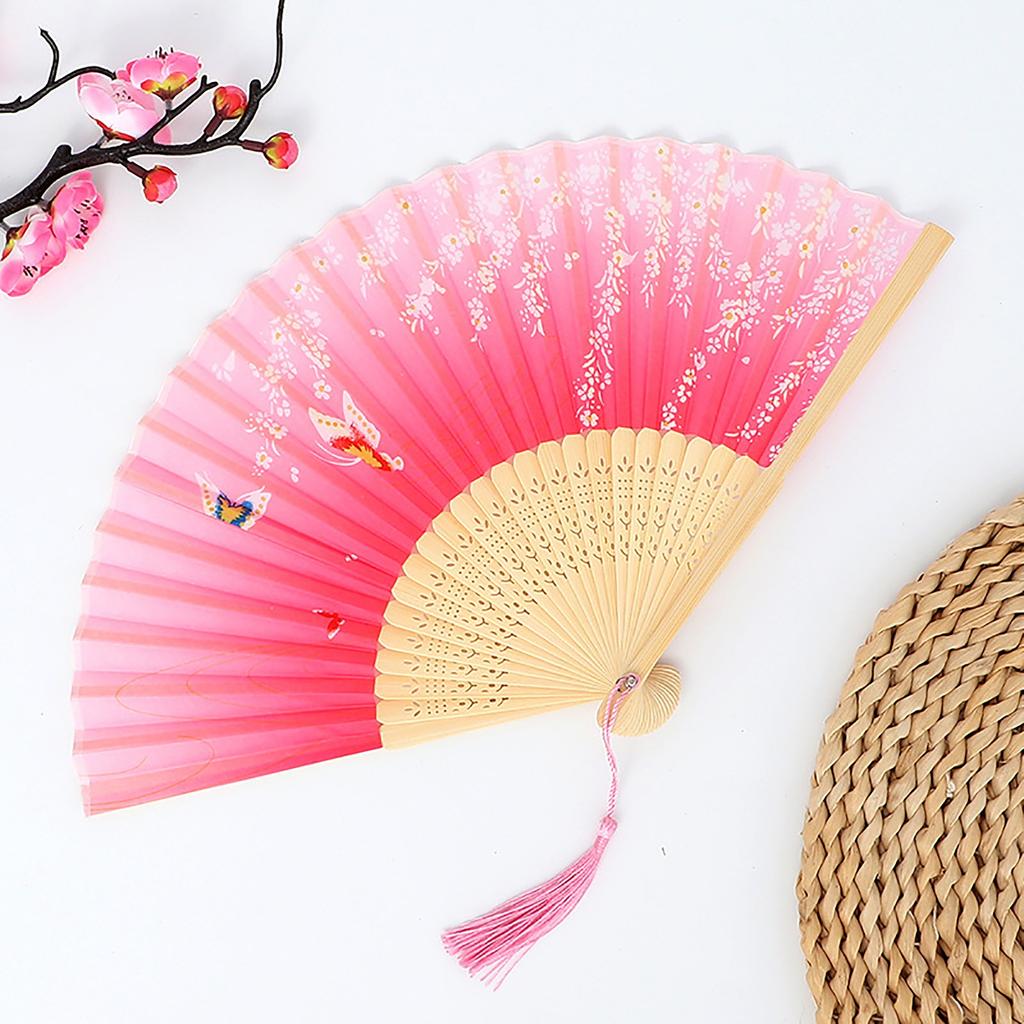 Antique Fan, Chinese Fan, Antique Folding Fan, Dance Fan