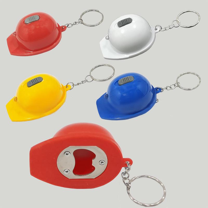 Мини светодиодный шлем открывалка для пивных бутылок кухонный инструмент аксессуары брелок подвеска