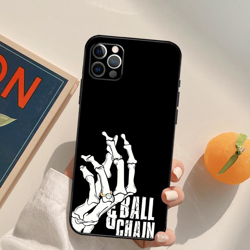 Чехол Funda с рисунком Скелет Череп для iPhone 14 15 16 Pro Max 11 12 13 Pro Max Mini XR 16 15 Plus 16e