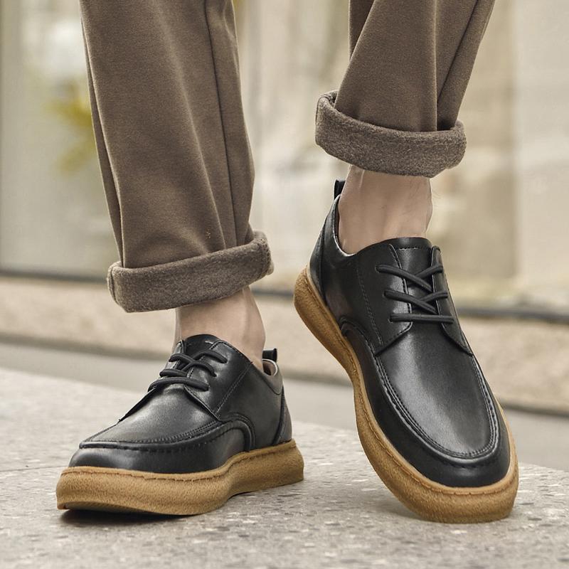 Модные летние уличные мужские универсальные белые оксфорды на плоской подошве со шнуровкой элегантные мужские повседневные туфли бизнес люксовый бренд коровья повседневная белая обувь