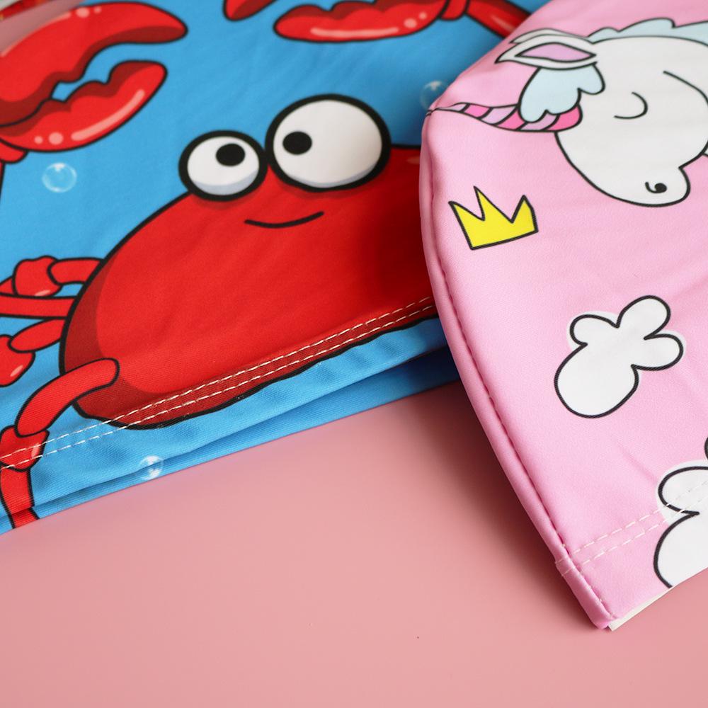 Детская шапочка для плавания Xiaolu Universal - милый дизайн с изображением краба