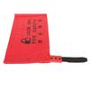 Electrical Plug Lockout Lock Bag Red Black Tear Resistant Safety Plug Lock Bag for Energy Isolation