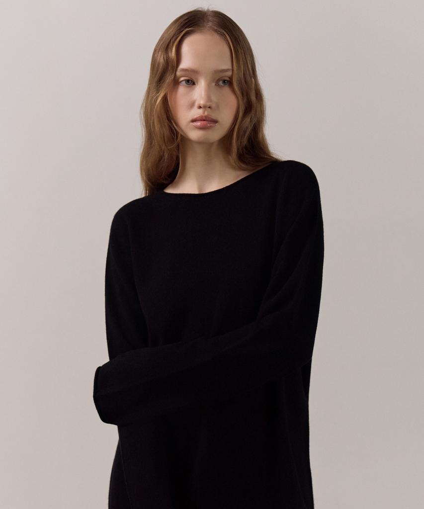 ELLIOTI Pure Wool Boatneck Knit_4Color