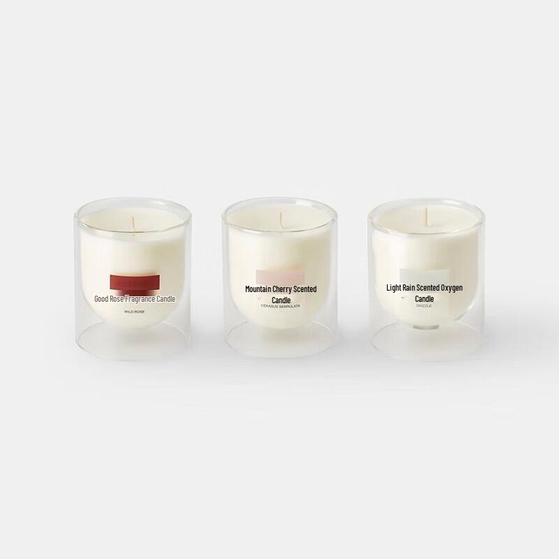 MUJI Ароматическая свеча «Дикая роза»