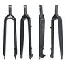 PLATT Bicycle Fork Full Carbon Ultra Light Straight Tube Disc Brake Mountain Bike Fork MTB Inch 26/27.5/29