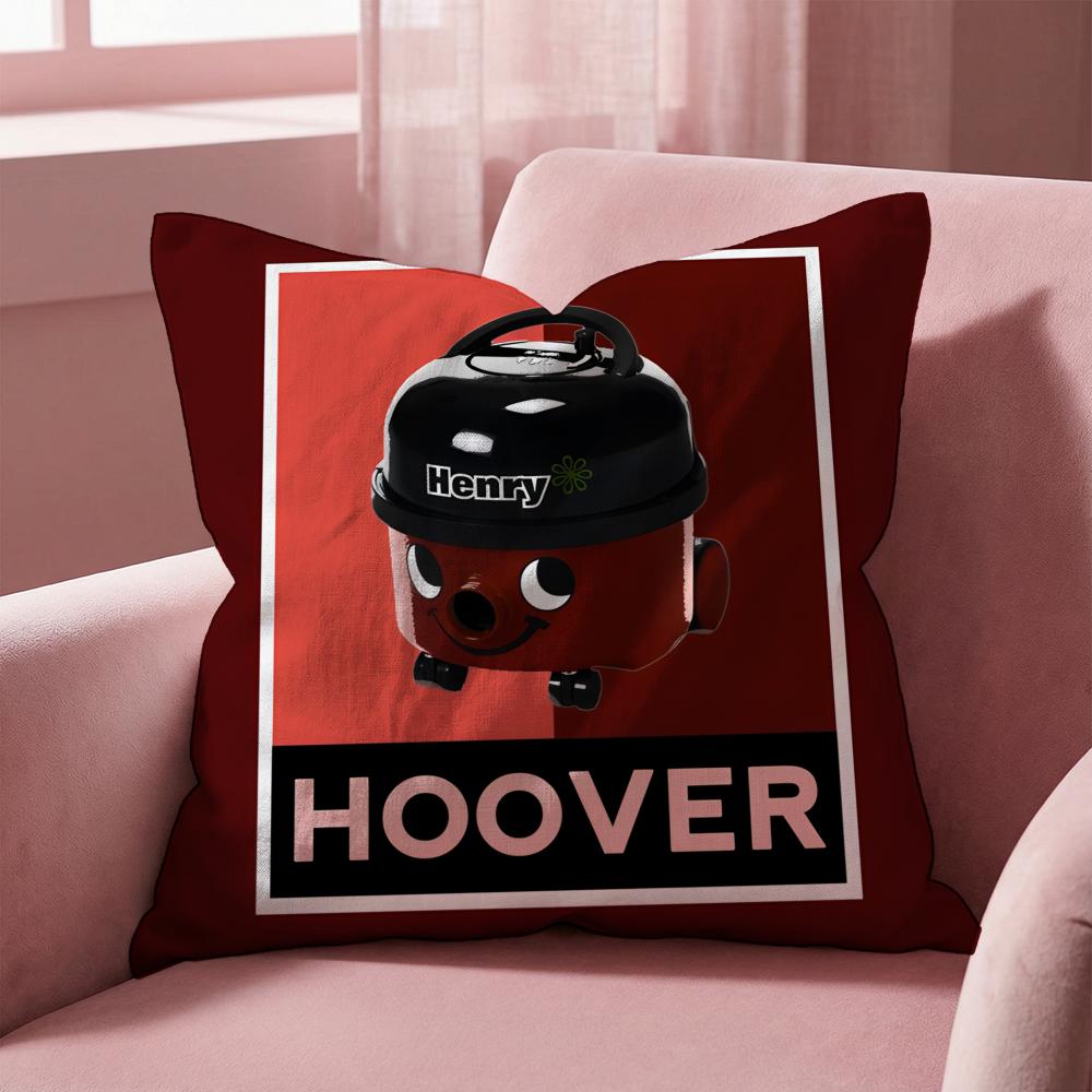 H-Henry Hoover Чехол на подушку Многоцелевой Чехол на подушку для дома и автомобиля - Двусторонний, Мягкий и Прочный для Ежедневного Использования