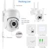5MP PTZ Wifi камера наружное домашнее видеонаблюдение беспроводные IP камеры HD цветное ночное видение безопасность-защита ICse