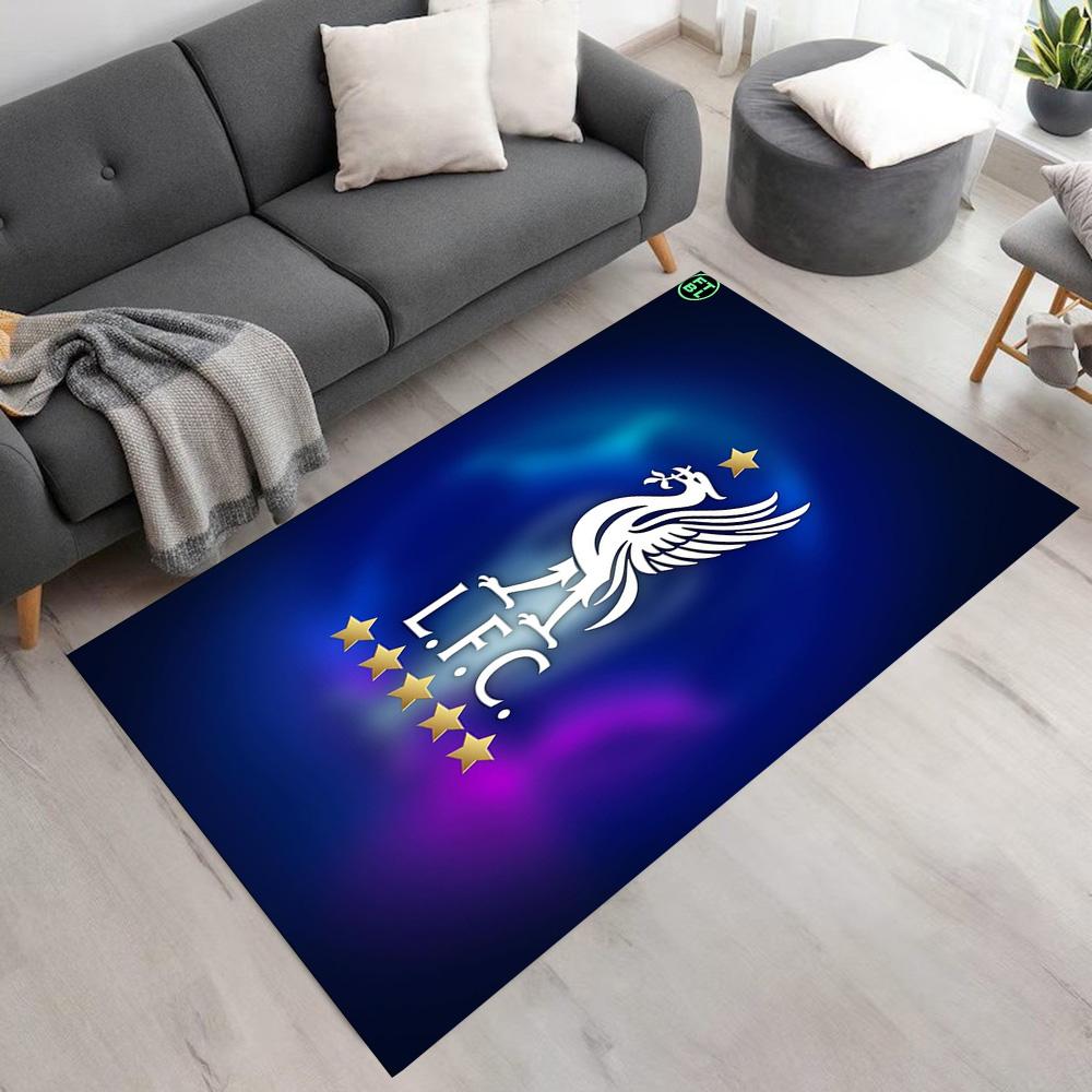Liverpool Area Rug Perfect for Dormitory Balcony Game Room Playrooms Anti-slip Rug Office home decor Luxury Gift for Birthday, Christmas, Wedding