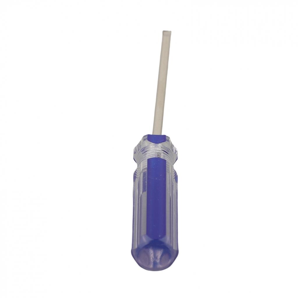 Plastic Handle Screwdriver Portable Small Driver 1pc