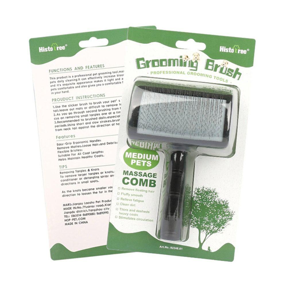 Tangles and Loose Fur Pet Fur Clean Pet Dematting Comb Dog Comb Grooming Combs Pet Cleaning Brush