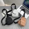 Women's Fashion Mobile Phone Chest Bag Trend Ins Japanese Casual Shoulder Bag Lightweight Joker Portable Nylon Satchel.