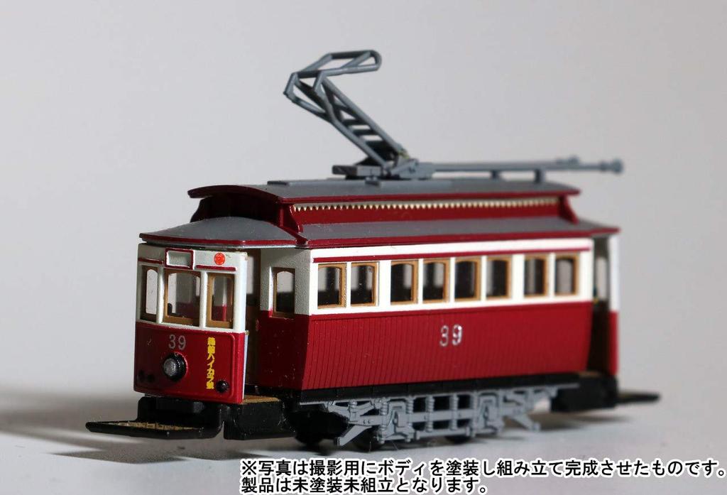 N-Koya N Gauge Hakodate City Enterprise Bureau Transportation Department 30-type Train Haikara-go Unpainted Unassembled Plastic Kit 15011 Railway