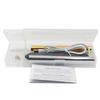 Hot Foil Stamping Pen with 4 Metal Tips Gold Foil Transfer ToolDIY Craft Tool  for Scrapbooking Leather Card Making, Teens Adult