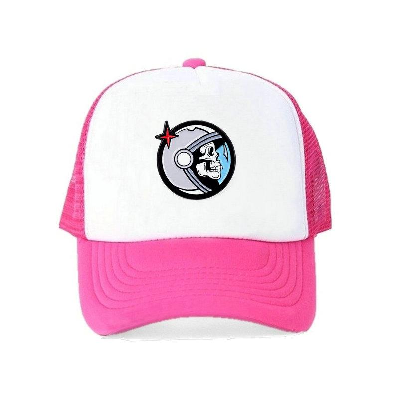 Повседневные шапки космонавтов Snapback, унисекс, череп, космонавт, папа, шляпа, регулируемая бейсболка космонавта, посадка на Луну, YY431
