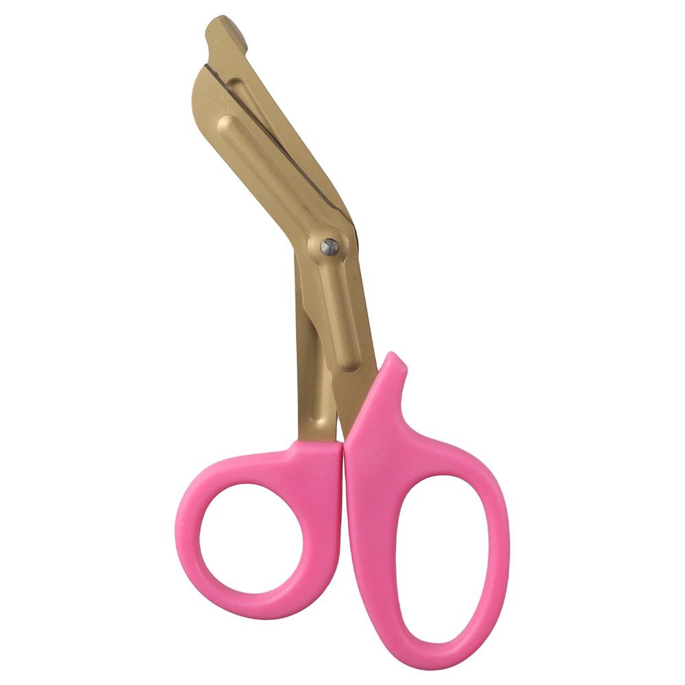 18cm Trauma Shears Titanium plating Bandage Scissors Compact Nurse Scissors