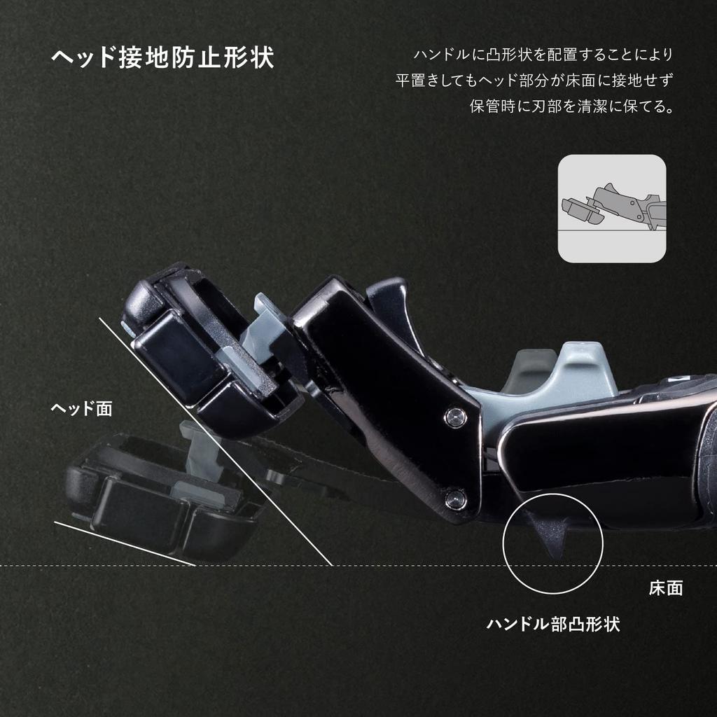 Kai Сменные лезвия для бритвы Auger, набор из 5 лезвий, полоска с гелем, мужская бритва