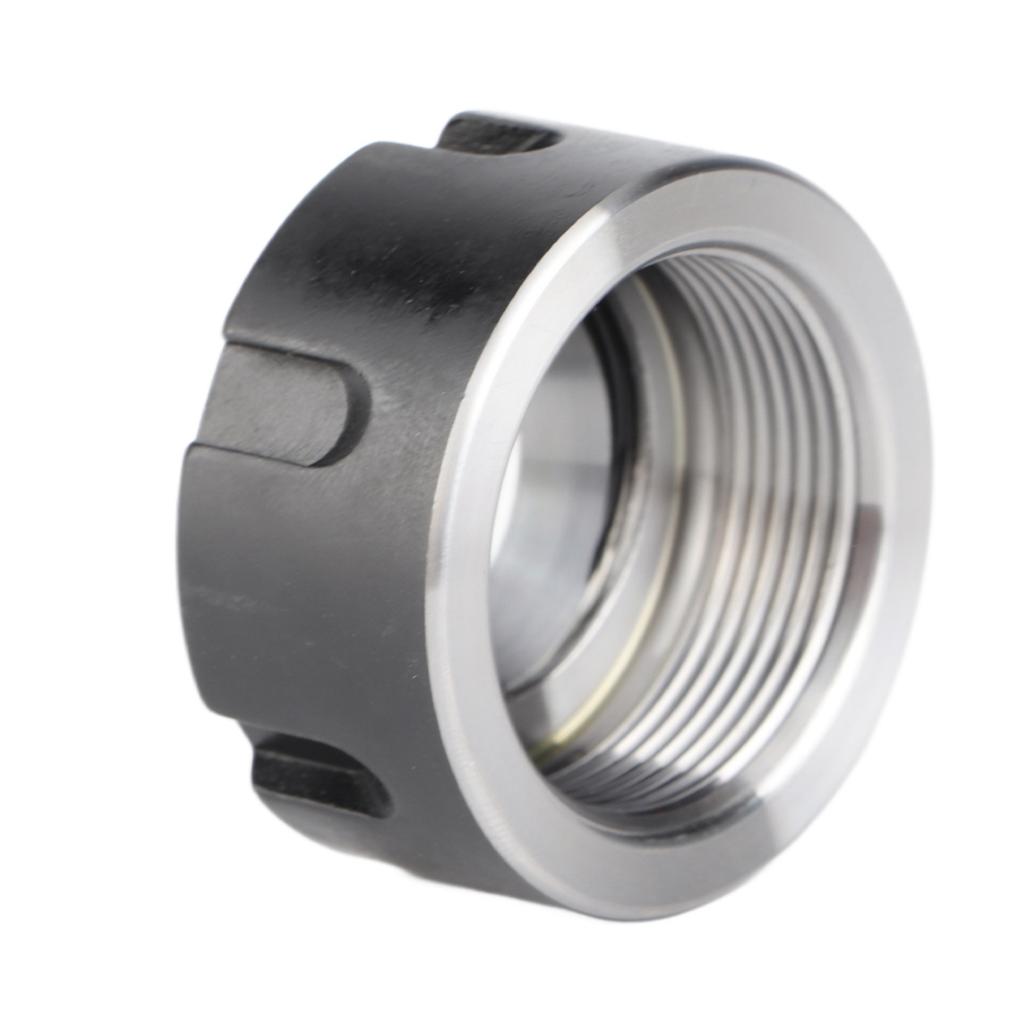 1 шт. ER25UMдинамическая балансировочная гайка металлическая цанга гайка держатель патрона токарный станок(ЧерныйM32*1.5)