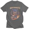 Dehydrated Wolf Biker T Shirts Unisex Tshirt Summer Streetwear Casual Graphic Tee For Husband 100 Cotton Slim Fit Clothes
