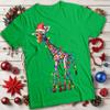 Giraffe Christmas T-Shirts Funny Ugly Mens and Womens Tee #MC
