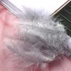 50PCS Natural Plumes 10-15cm Feather Plume Fluffy Wedding Dress DIY Jewelry Decor Accessories Feathers