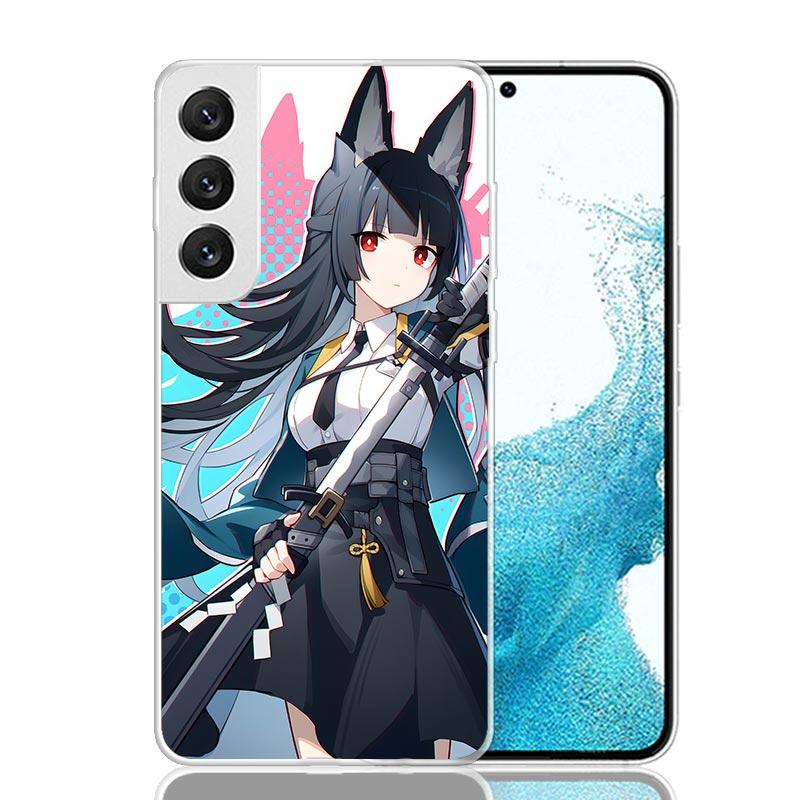 Чехол для телефона Hoshimi Miyabi Zenless Zone Zero ZZZ Для Samsung Galaxy S26 S25 Edge S24 S23 FE S22 Ultra S21 Plus S20 + Чехлы