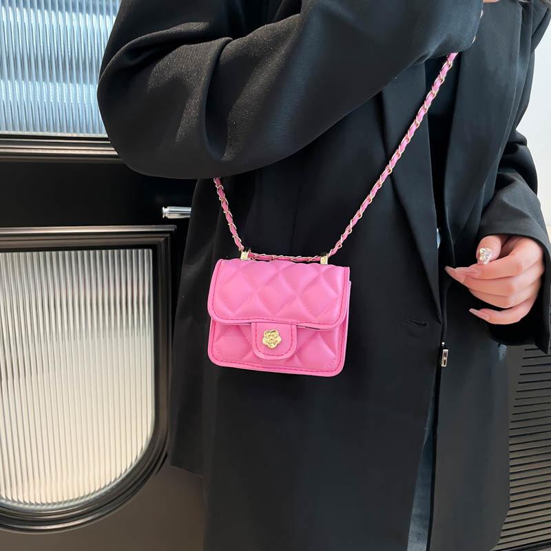 Портативная маленькая квадратная сумка женская новая модная бриллиантовая сумка-цепочка трендовая элегантная сумка-мессенджер