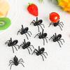 12Pcs Fruit Ant-Shaped Fork Cartoon Fruit Fork Safe Durable Reusable Dessert Fork