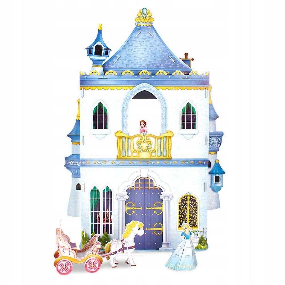 Cubic fun puzzle 3d domek dla lalek fairytale cast 81 elementy p809h