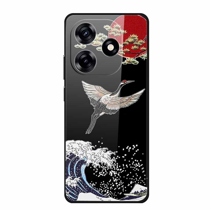For Honor X5C Plus Phone Case X 5 c Plus Soft Bumper Tempered Glass Hard Back Cover Case For Honor Play 10A X5c Plus Case Coque