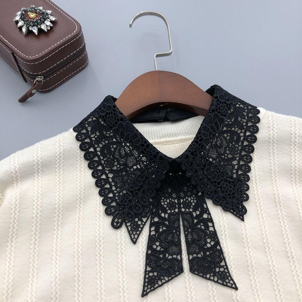 Polyamide Fake Collar DIY Lapel Half Shirt Shawl Wrap Decoration Shawl Wrap Women Girls