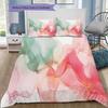 1PC Abstract marble pattern Bedding Quilt Set Quilt Cover Pillowcase Home Decoration Birthday Gift (1 * duvet cover + 2 * pillowcase, without core)