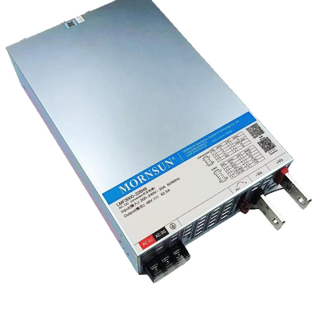 Jin Shengyang 3000W 48V Switching Power Supply, LMF3000-22B48 with Parallel Redundancy
