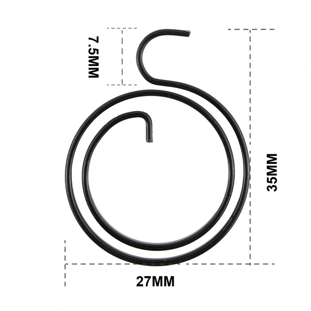 Пружина дверной защелки Пружина рычага защелки Матово-черные пружины дверной ручки