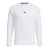 Warm Crew Neck Pullover Long Sleeve T-Shirt Unisex Tops White JE1443