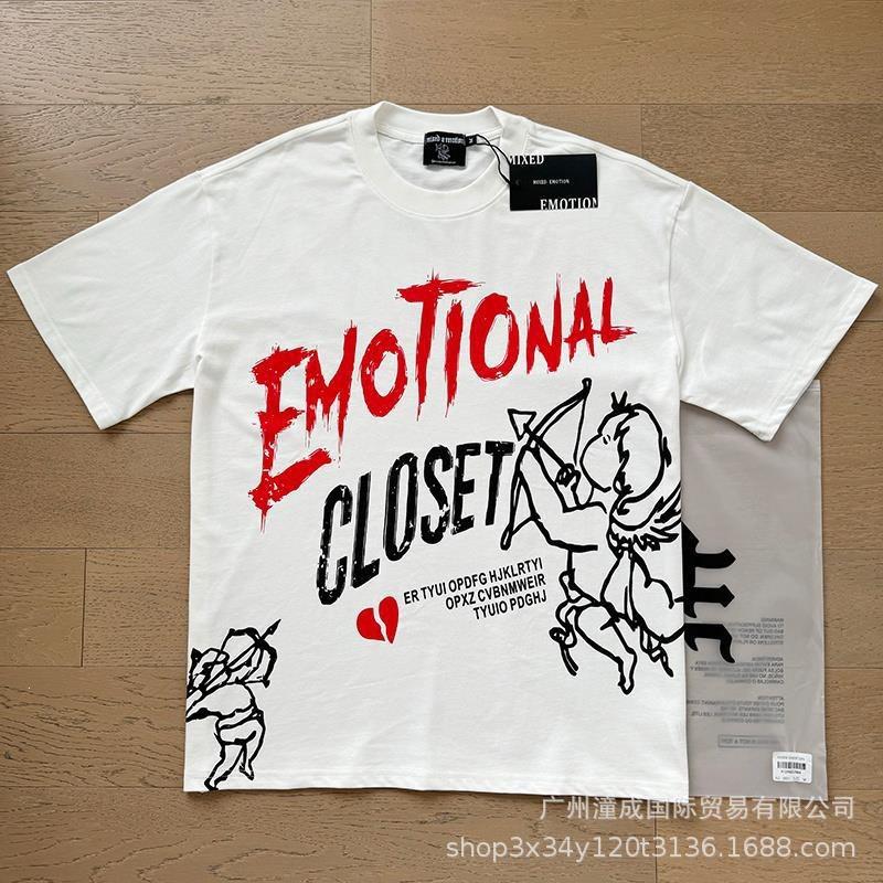 Unisex Oversized Streetwear Tee With Glitter Letter Print Breathable Cotton Blend Casual Top
