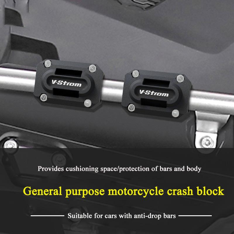 For Suzuki Vstrom 650 1000 v-strom 1050 xt DL650 DL1000 dl250 vstrom650 v strom 650 dl Crash Bars Engine Bumper Protective Block