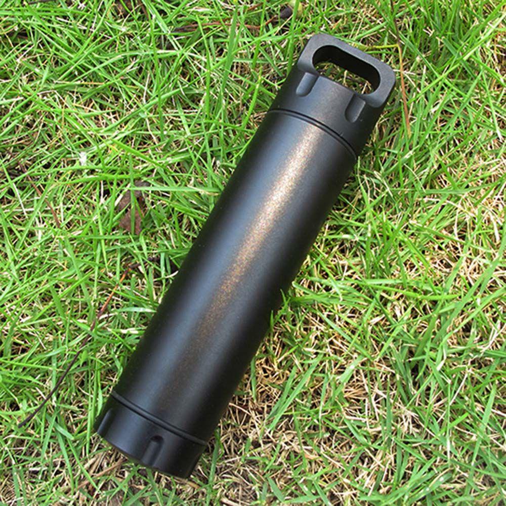 Canister Medicine Case Waterproof Sealed Tank Emergency Capsule Bottle Pill Box Capsule Container