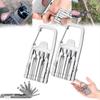 Bottle Opener 10 In 1 Keychain Multitool 10-in-1 Stainless Steel Outdoor Tool  Unboxing