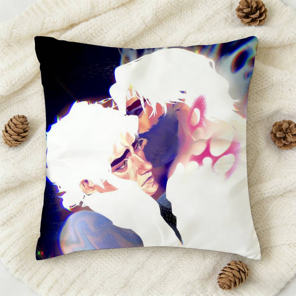 VViktor Jayce jayvik Doublesided Printed Square Decorative Cushion Cover for Sofa Living Room Home Decor
