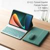 For Xiaomi Mi Pad 5 Case with Keyboard Led Backlit Wireless Mouse for Xiaomi Mipad 5 5 Pro Magnetic Case