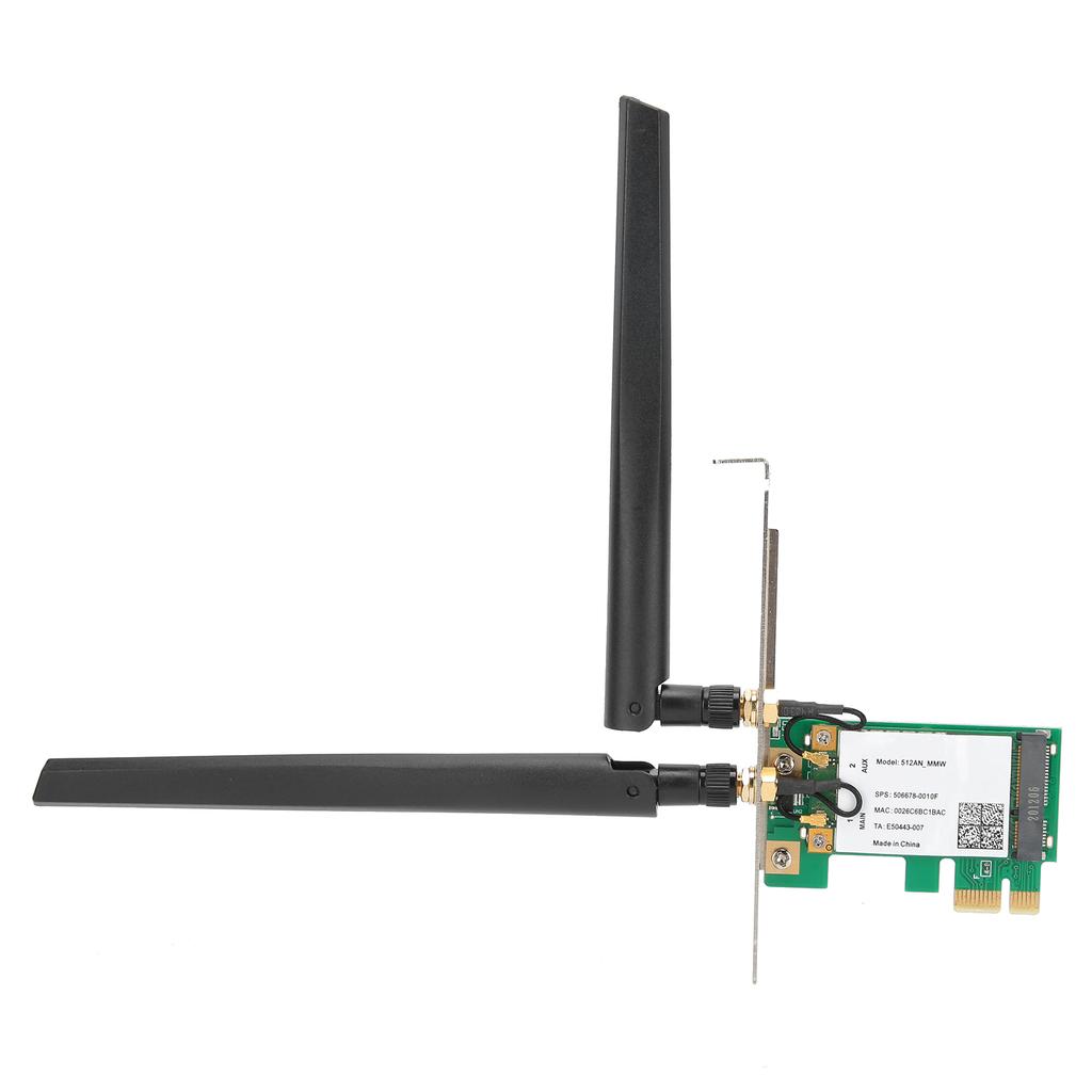 Беспроводная сетевая карта 300 Мбит/с 5100AGN 2,45 ГГц PCIE 802.11AN для Windows XP7810