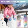 Kids Ski Gloves Waterproof Winter Thermal Snow Gloves for Boys Girls Anti-slip Warm Gloves for Skiing Cycling Outdoor Sports 6