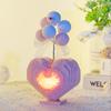 DIY розовый воздушный шар с любовью, украшения, строительные блоки, 999 шт., подарок на Рождество, День святого Валентина, чтобы собрать строительный блок, реклама