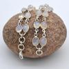 Handmade Moonstone Gemstone Solid Bracelet 925 Sterling Silver Jewelry Women Bracelet