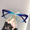 Women Men Trendy Luxury Design Near Sight Eyeglasses Fashion Ladies Myopia Glasses Cat Eye Anti-Blue Light Eyewear For Female