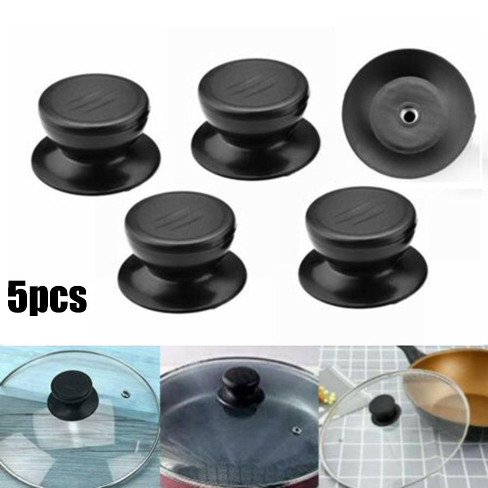 5Pcs Kitchen Cooking Pot Pan Lids Replacement Knob Lifting Handle Saucepan Lid