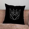 Логотип T-Transformers COOL Наволочка Для Домашней Спальни Автомобиля Офиса Декор Гостиной Подушка-подушка на Диван Подходящая