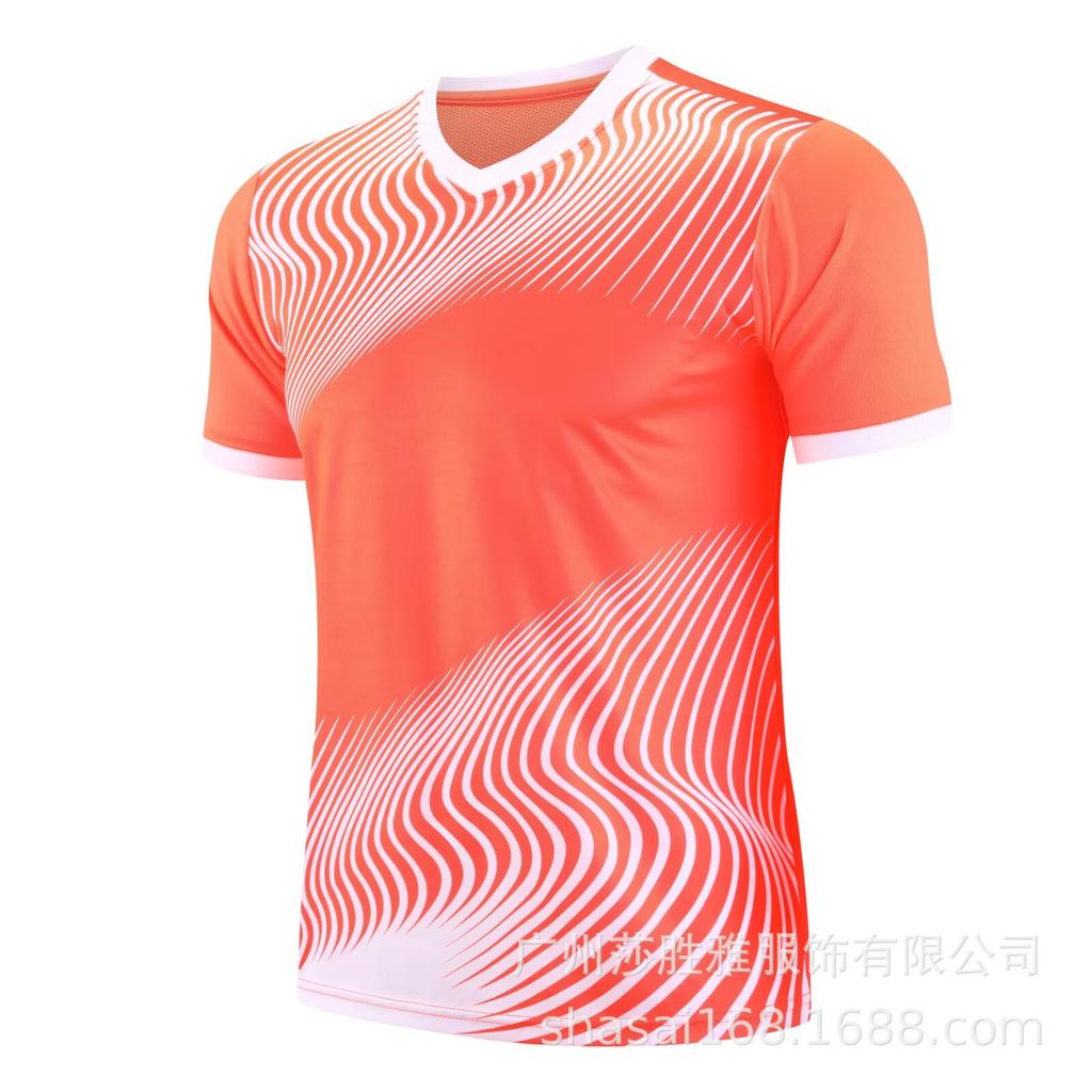 Children'S Short-Sleeved Football Training Suit Set, Adult Quick-Drying Breathable Football Match Jersey Tops Are Sold Separately.