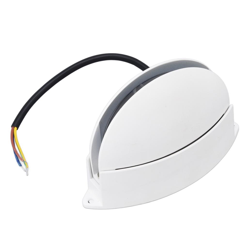 Window Sill Lamp 180 degrees Luminous Semicircular LED Wall Light for Hallway Corridor Living Room AC85‑265V